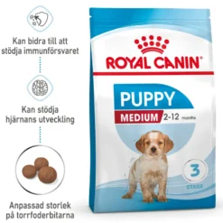 Medium Puppy tørrfôr for valper på 15 kg
