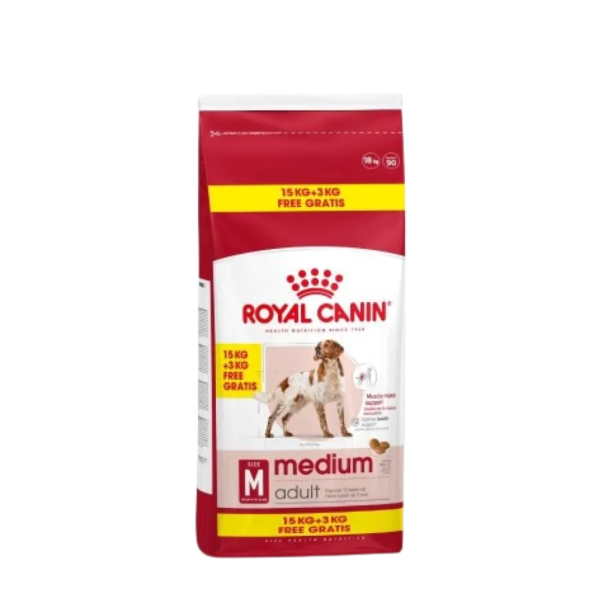 Medium Voksen 15 kg + 3 kg