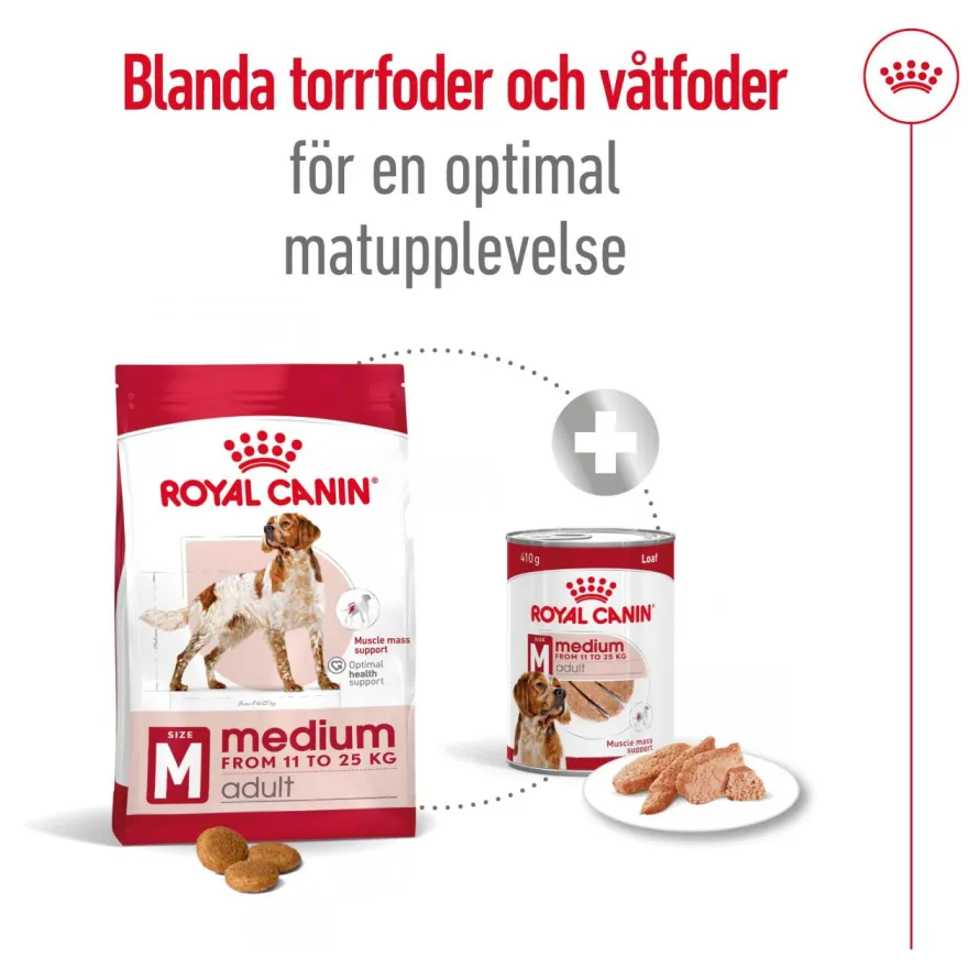 Medium Voksen 15 kg + 3 kg