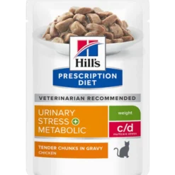 Metabolic + c/d Urinary Stress Pouch 12x85 g