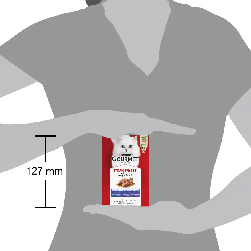 Mon Petit Tunfisk/laks/ørret 50 g x 6 stk.
