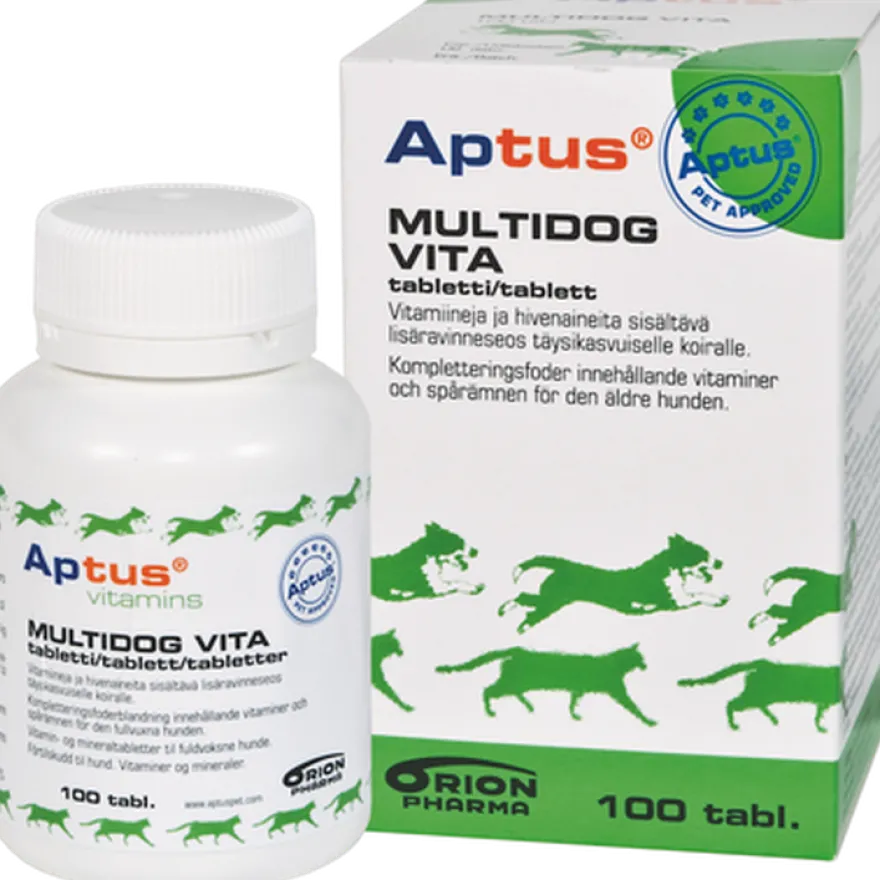 Multidog Senior 100 tabletter