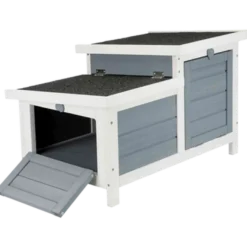 Natura Animal Hutch 2 utganger grå 70×43×45cm