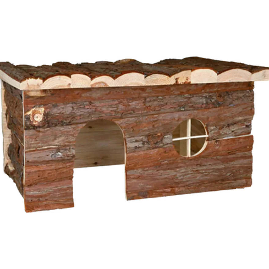 Natural Living Jerrik-hus brun 40 x 23 x 20 cm