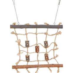 Natural Living klatrevegg med tau brun 27 x 24 cm
