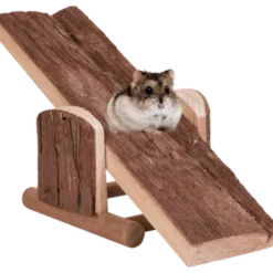Natural Living Seesaw Natural Wood Brun 22 x 7 x 8 cm