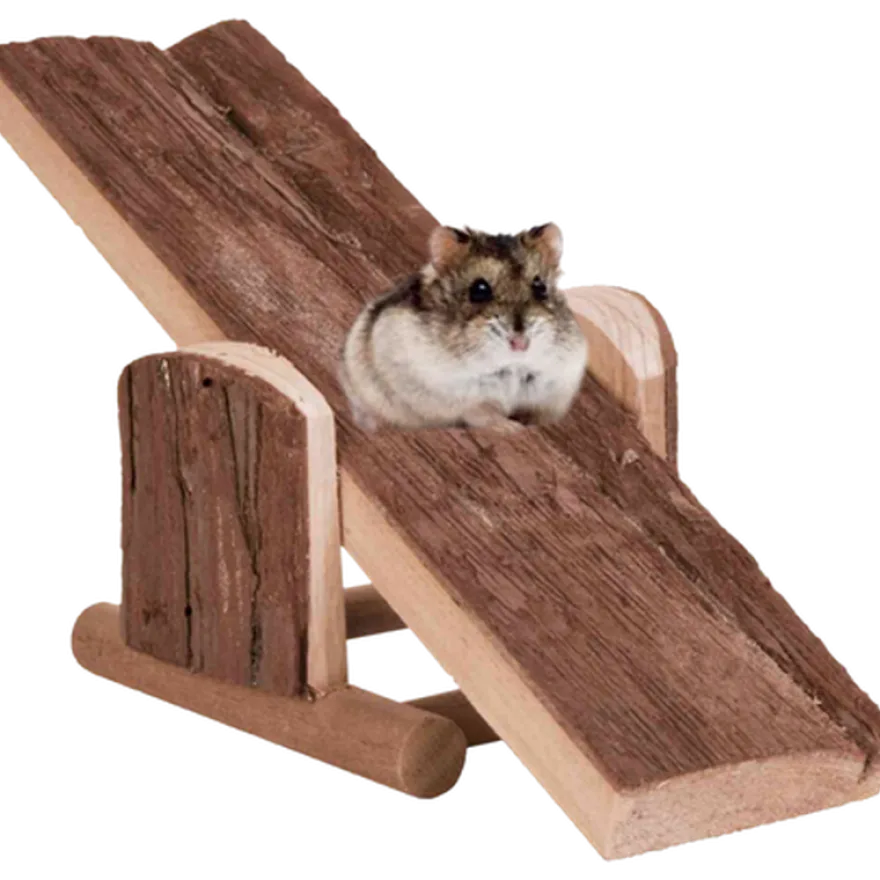 Natural Living Seesaw Natural Wood Brun 22 x 7 x 8 cm