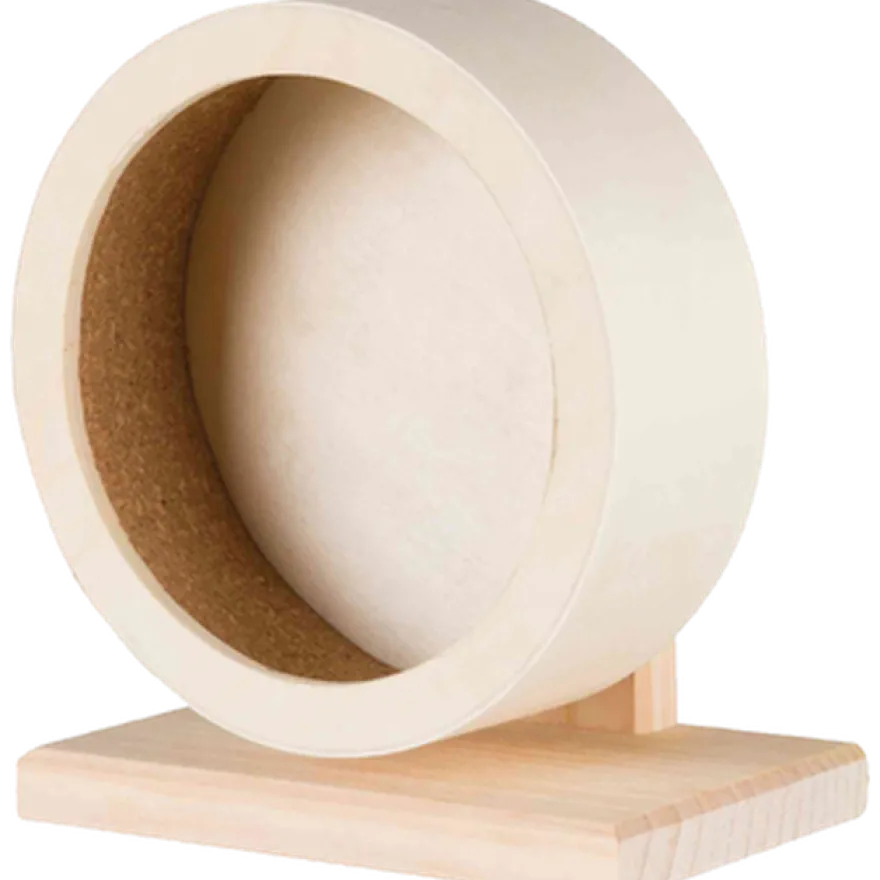 Natural Living Treningshjul i tre brun, ø 28 cm