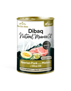 Natural Moments Dog Adult Iberian Pork With Melon 380gr