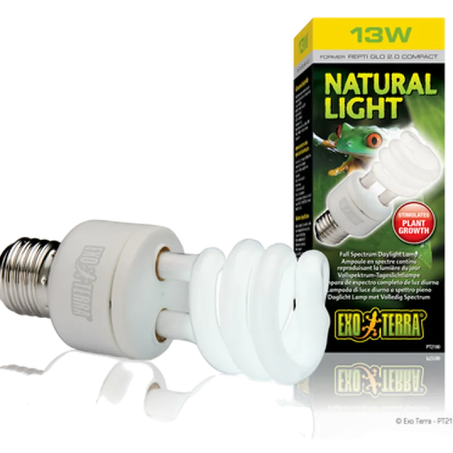 Naturlig lys UVA 2.0 - fullspektret dagslyspære svart 25 W