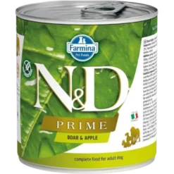 N&D Dog Prime Boar & Apple våtfôr til hund 6 x 285 g