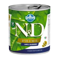 N&D Dog Prime Lamb & Blueberry våtfôr til hund 6 x 285 g