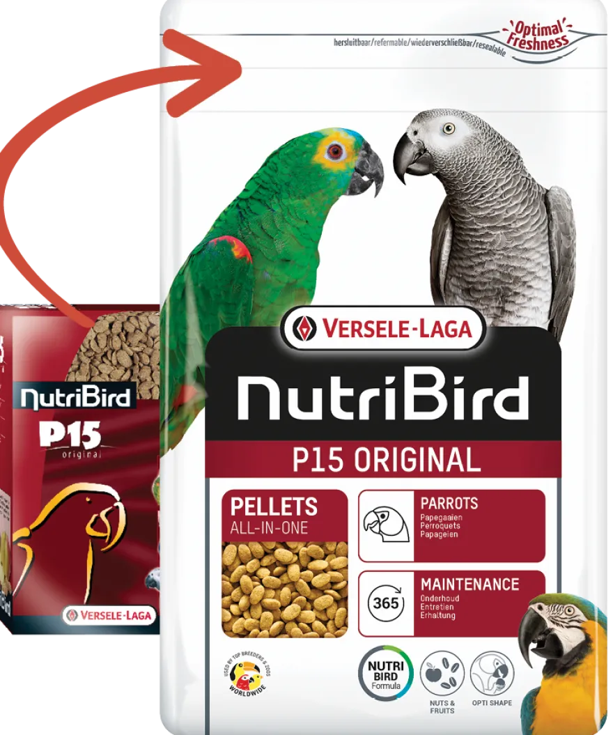Nutribird P15 Original (papegøye) 1 kg