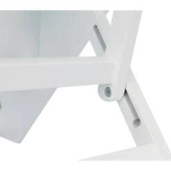 Pet Stairs høydejusterbar hundetrapp hvit 67 x 40 cm