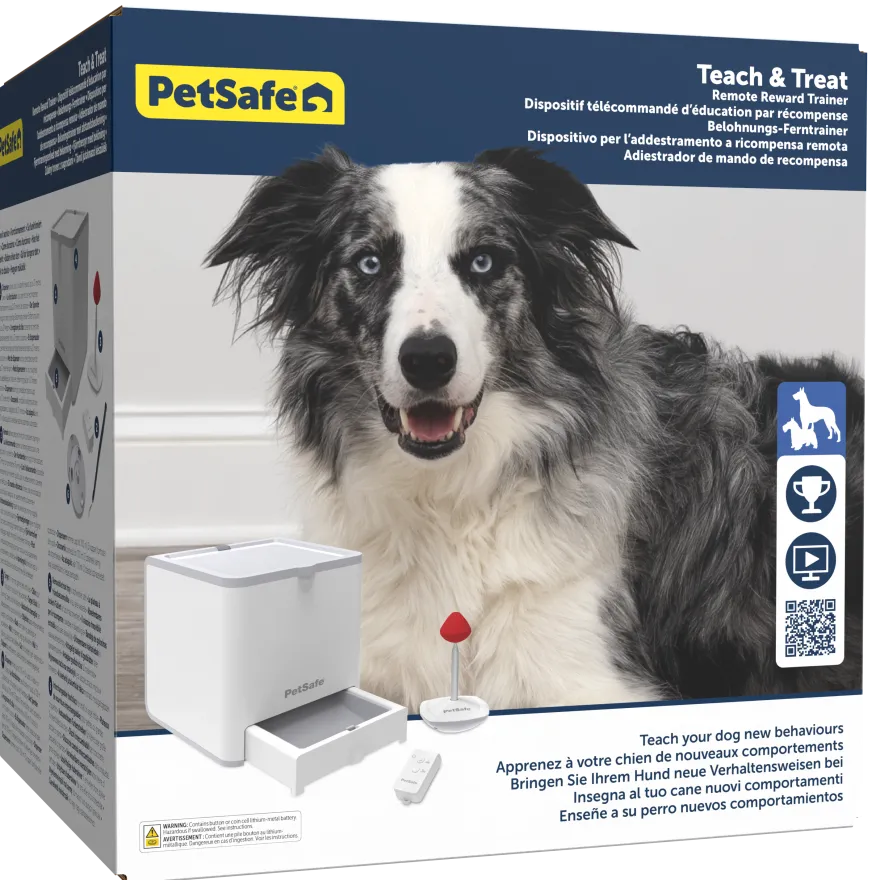 Pet Treat & Train fjernstyrt belønningshundetrener