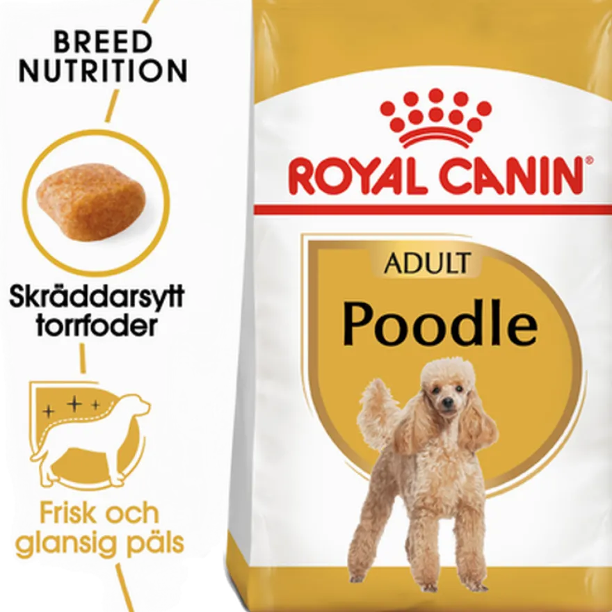 Poodle Adult tørrfôr for hunder 1,5 kg