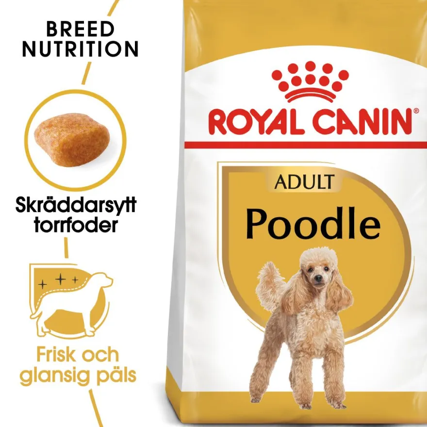 Poodle Adult tørrfôr for hunder 1,5 kg