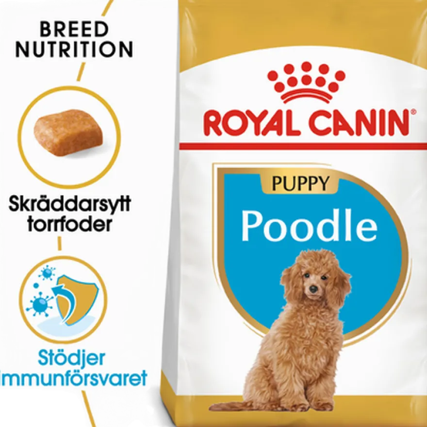 Poodle Puppy tørrfôr for valper 3 kg