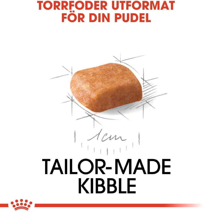 Poodle Puppy tørrfôr for valper 3 kg