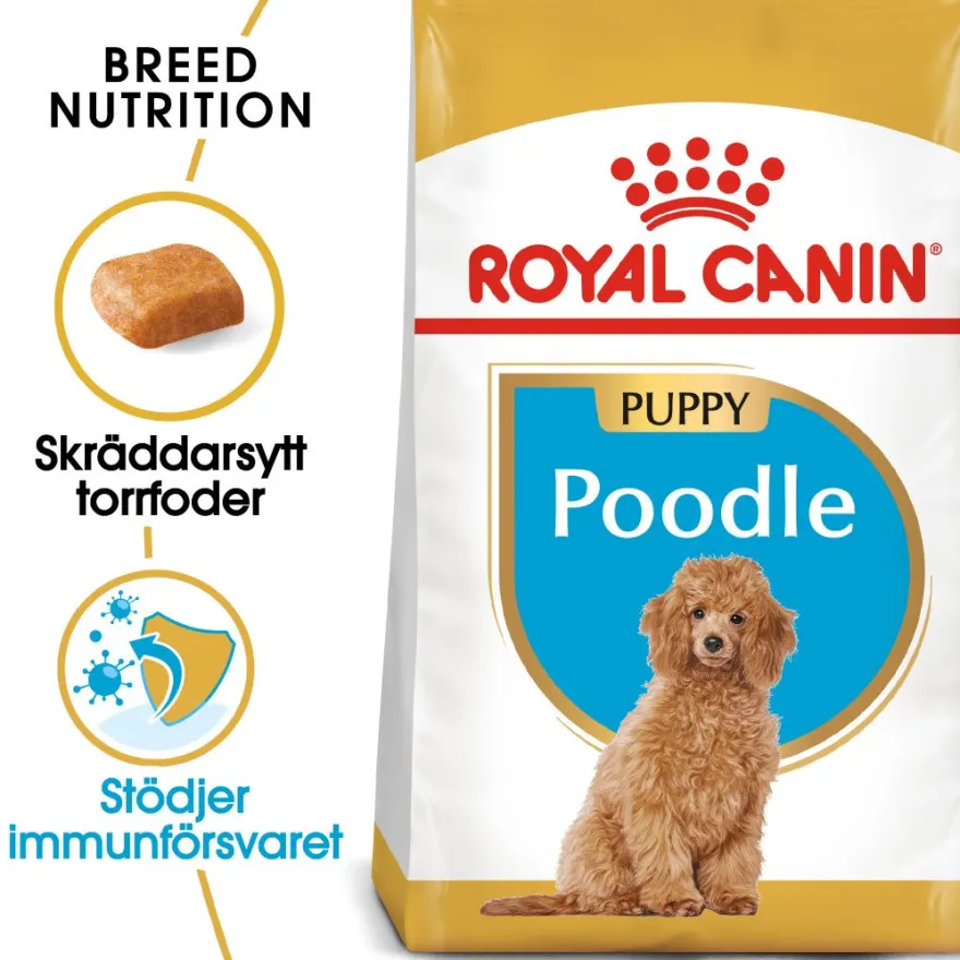 Poodle Puppy tørrfôr for valper 3 kg