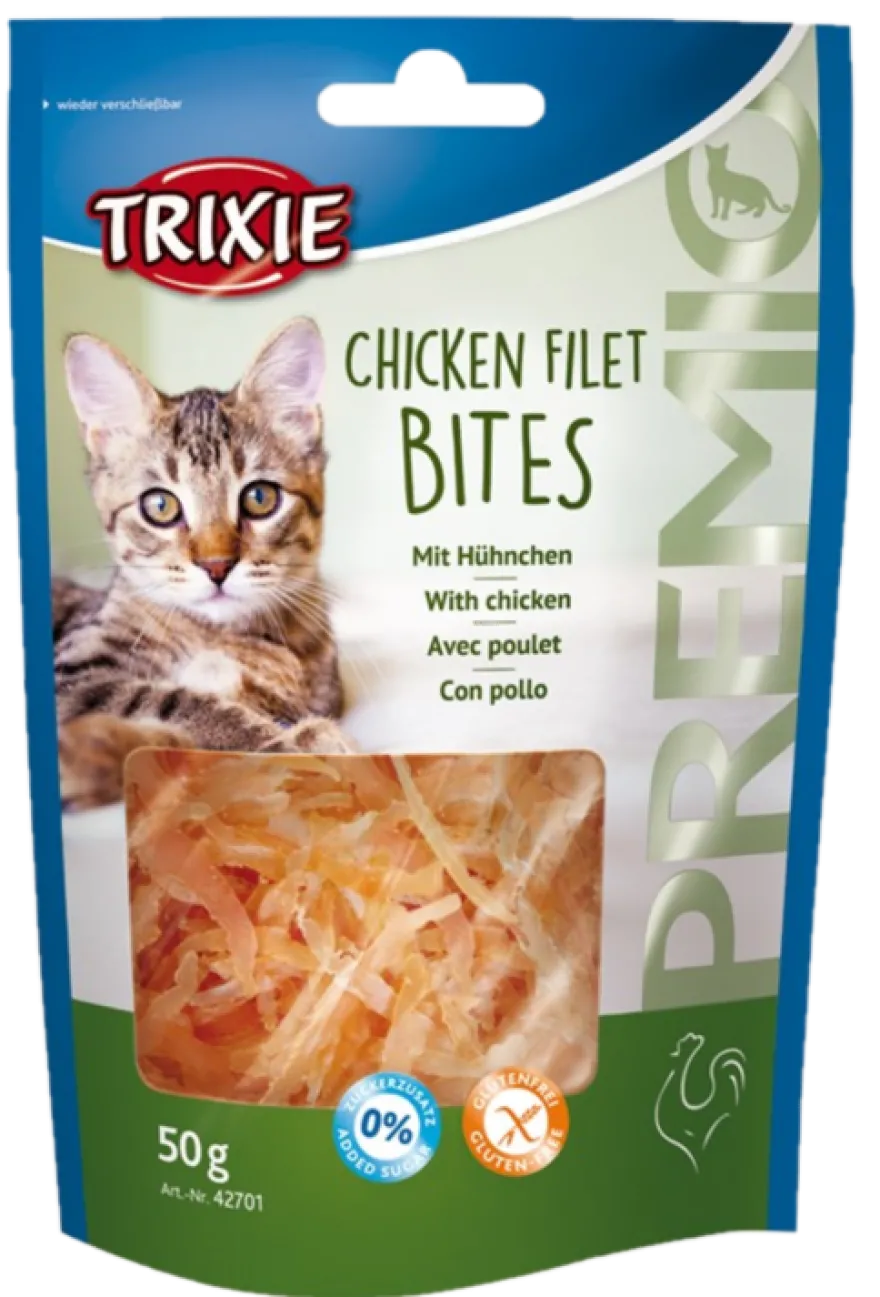 Premio Biter av kyllingfilet 50 g