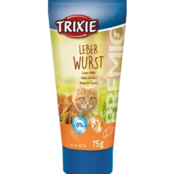 Premio Cat Liver Paté - Kattegodbit i tube Blå 75g