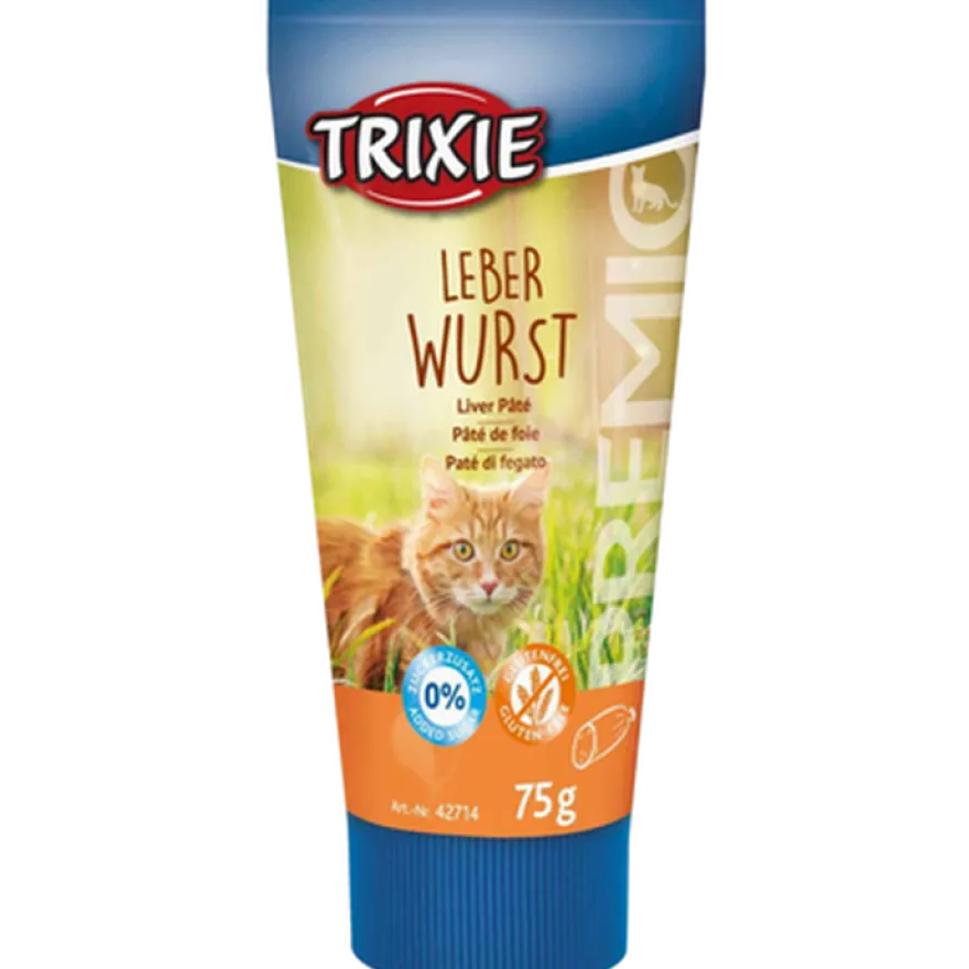Premio Cat Liver Paté - Kattegodbit i tube Blå 75g