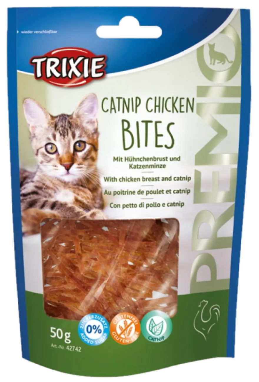 Premio Catnip kyllingbiter 50 g
