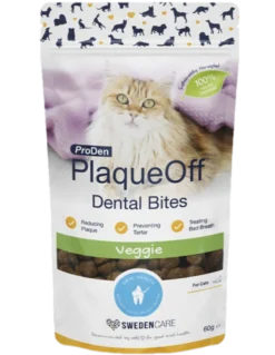 ProDen PlaqueOff Dental Bites katt 60 g