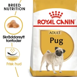 Pug Adult tørrfôr for hunder 1,5 kg