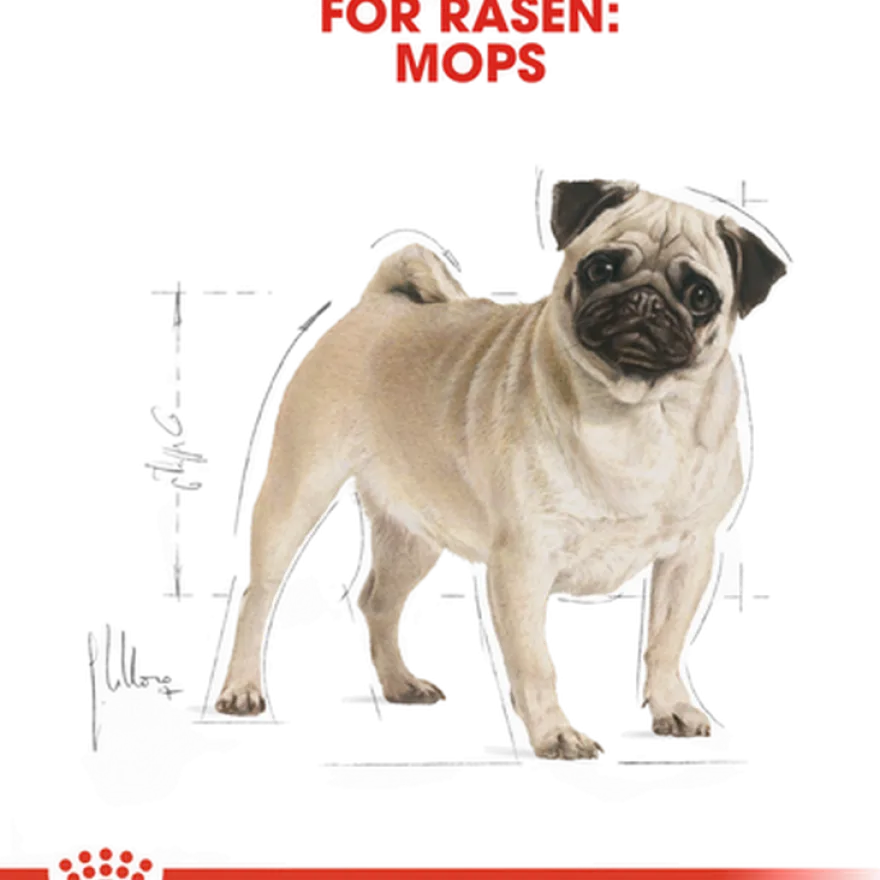 Pug Adult tørrfôr for hunder 7,5 kg