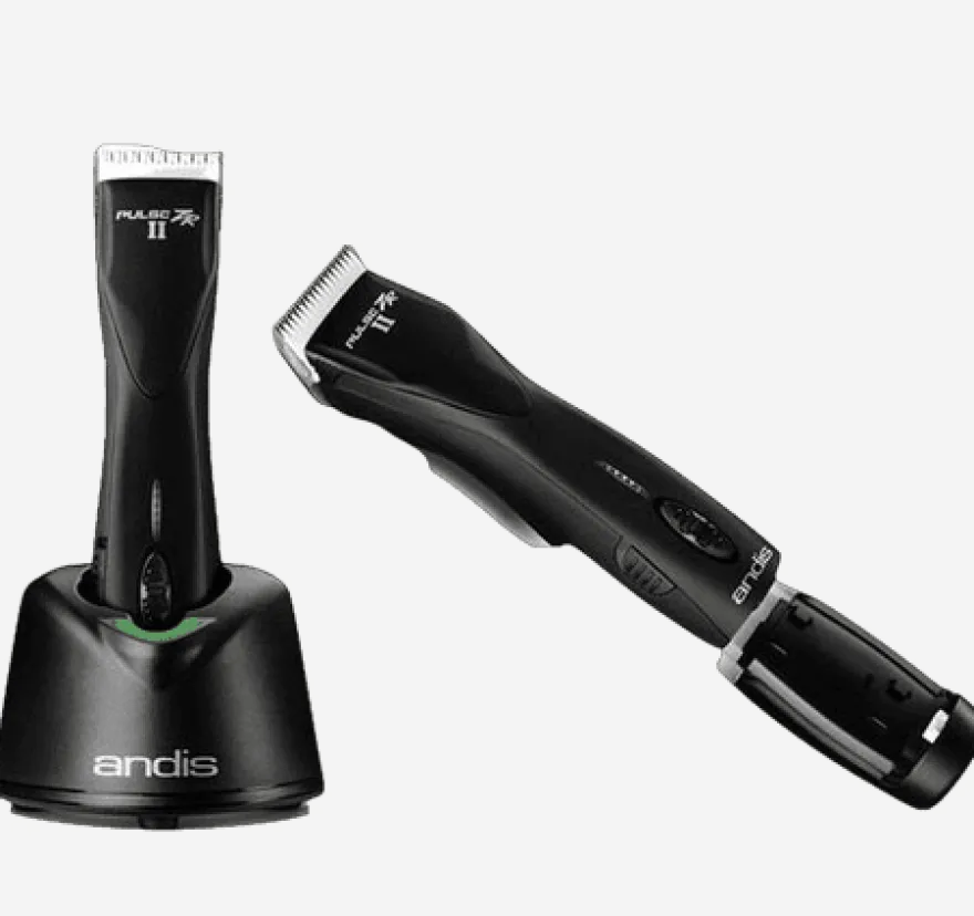 Pulse ZR II-Cordless Clipper Black Batteridrevet - 150 min.