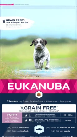 Puppy & Junior Large Grainfree Ocean Fish 18 kg