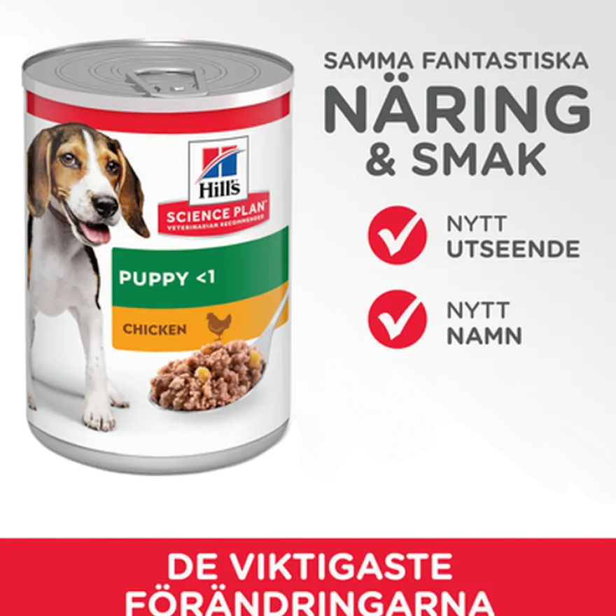 Puppy Savory Chicken Canned - Wet Dog Food 370 g x 12