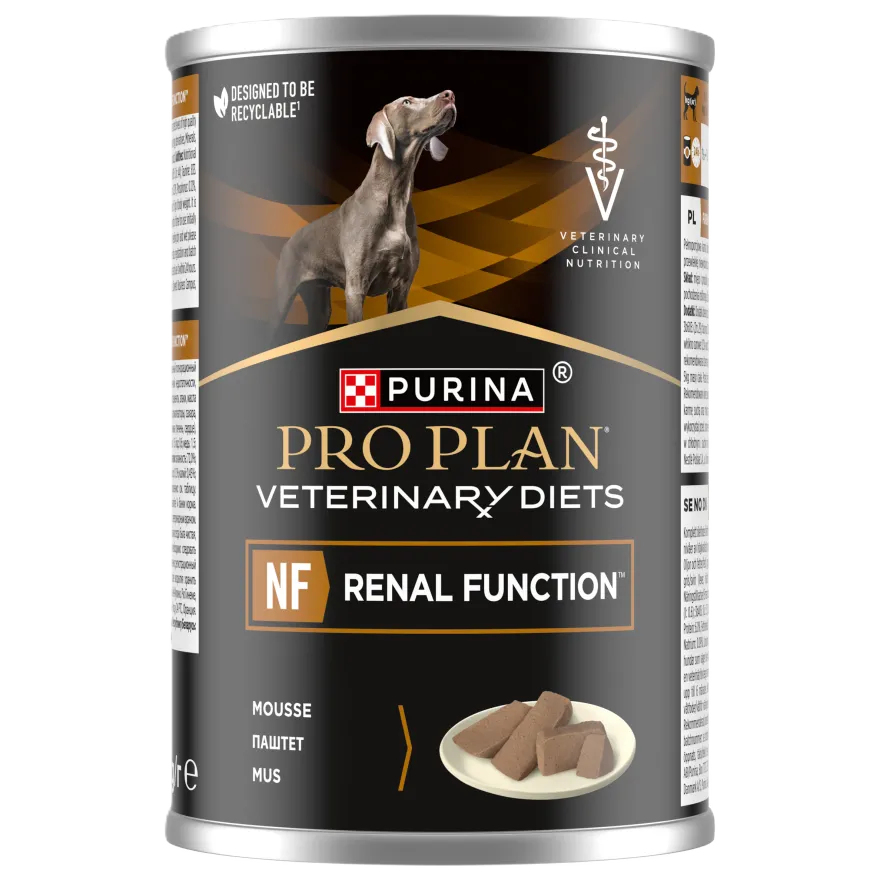 PVD Canine NF Nyrefunksjonsmousse 400 g x 12
