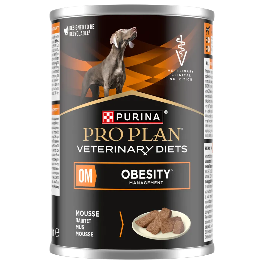 PVD Canine OM Obesity Management Mousse 400 g