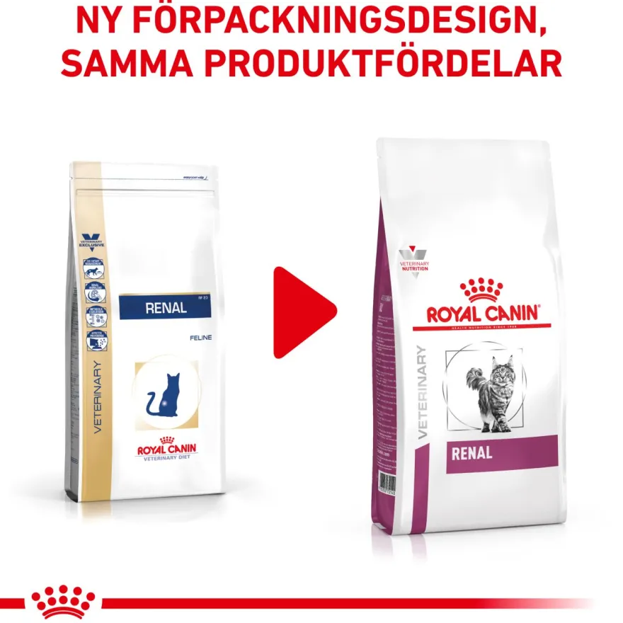 Renal tørrfôr til katt 2 kg