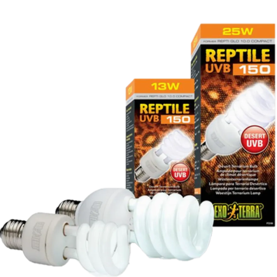 Reptile UVB150 10.0 - Ørkenterrariumpære svart 13 W