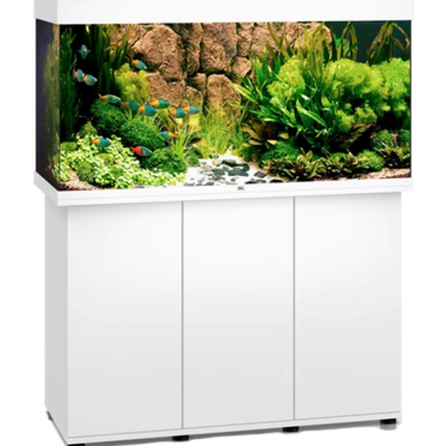 Rio 125 LED hvitt akvarium