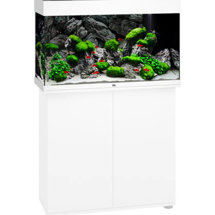 Rio 125 LED hvitt akvarium
