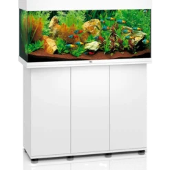 Rio 125 LED hvitt akvarium