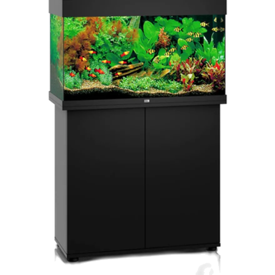 Rio 125 LED svart akvarium