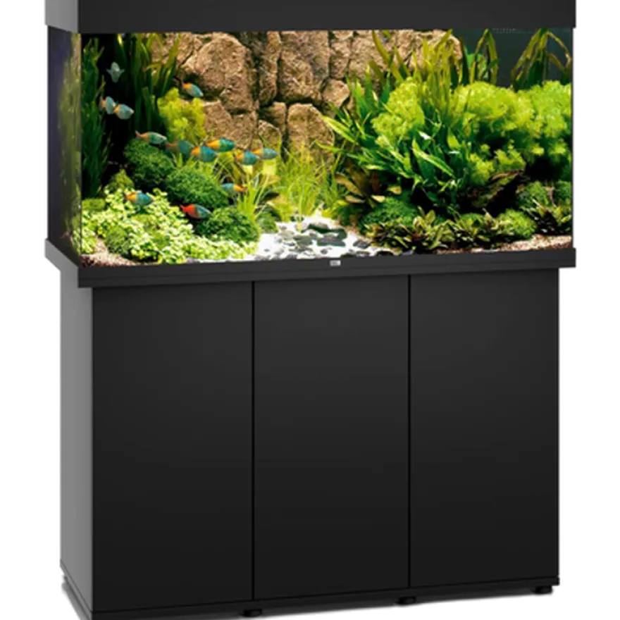 Rio 125 LED svart akvarium