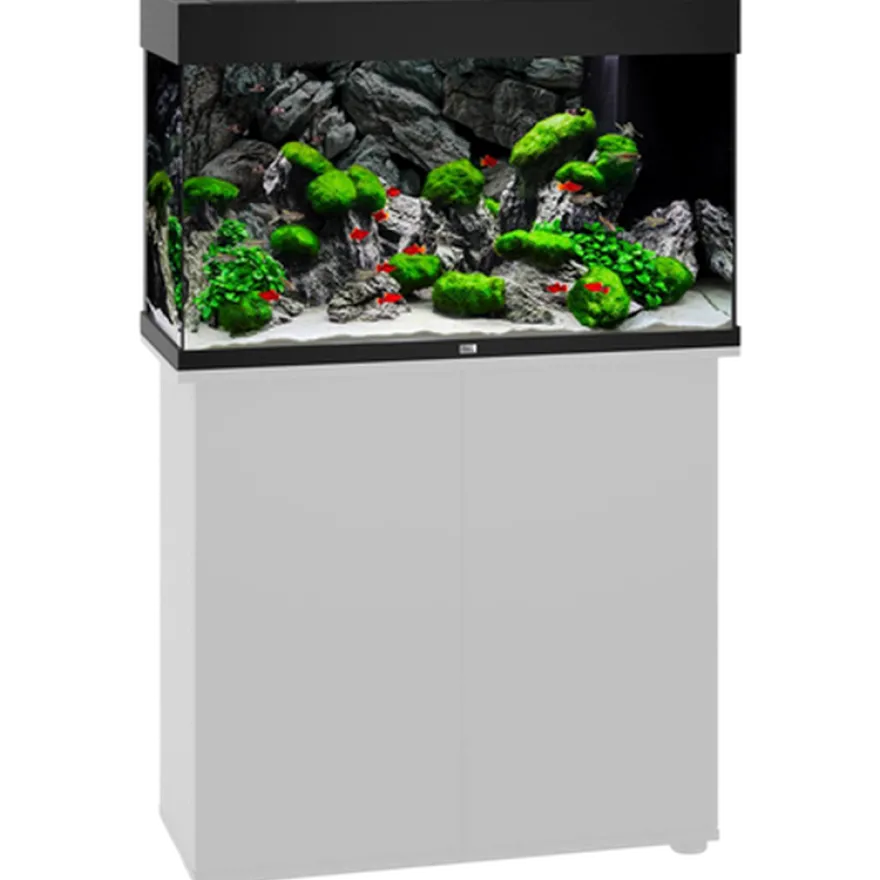 Rio 125 LED svart akvarium