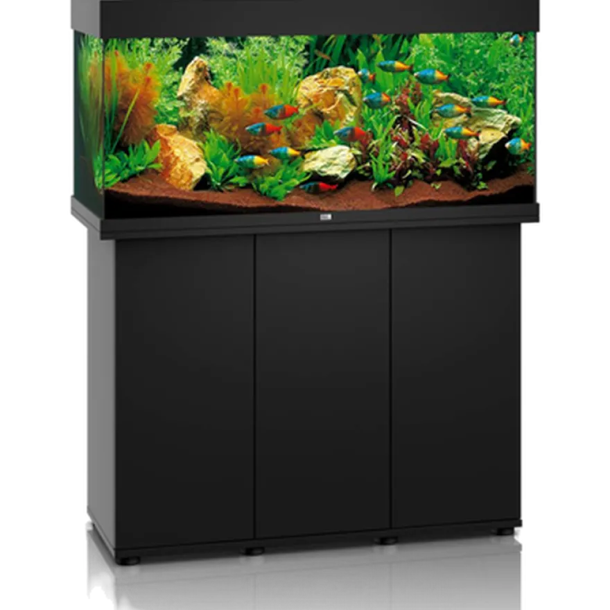 Rio 125 LED svart akvarium