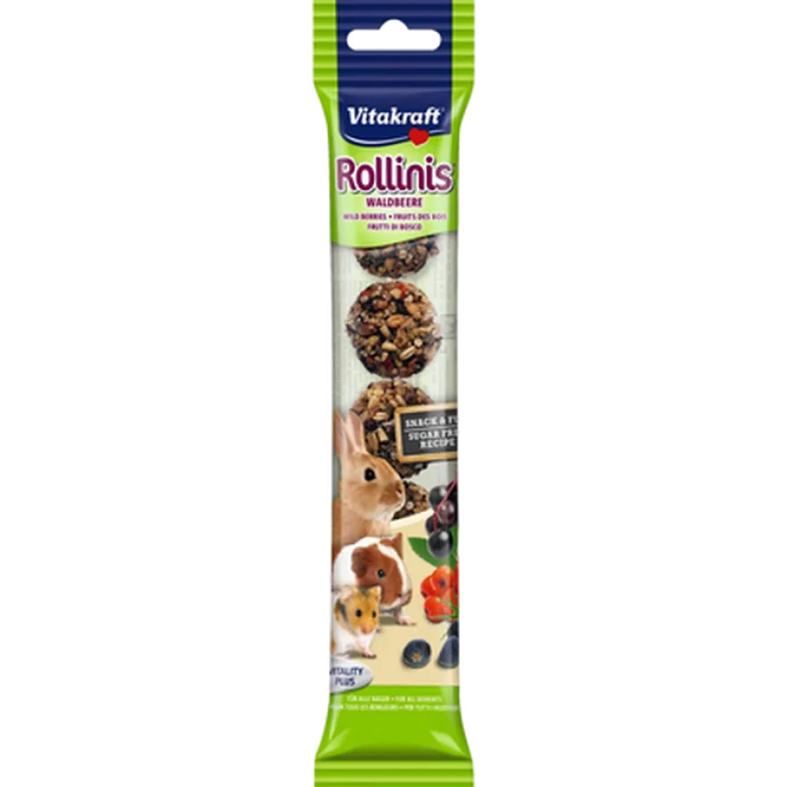 Rollinis Gnagere Skogsbær 12 x 7 stk.