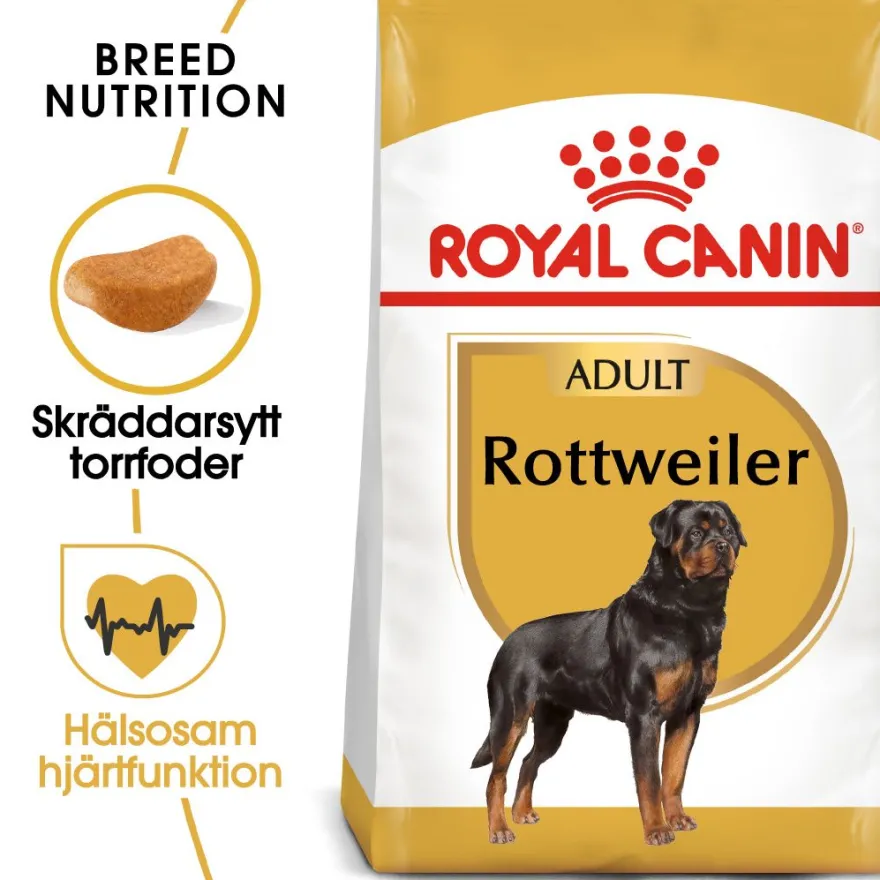 Rottweiler Adult tørrfôr for hunder 12 kg