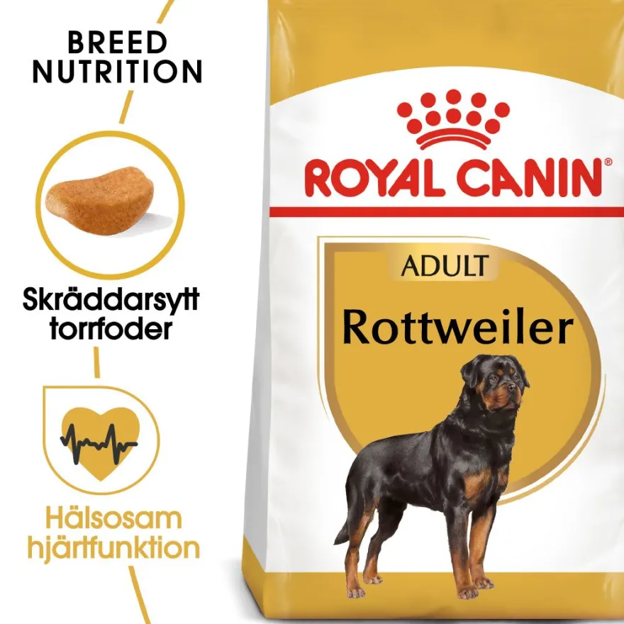 Rottweiler Adult tørrfôr for hunder 12 kg