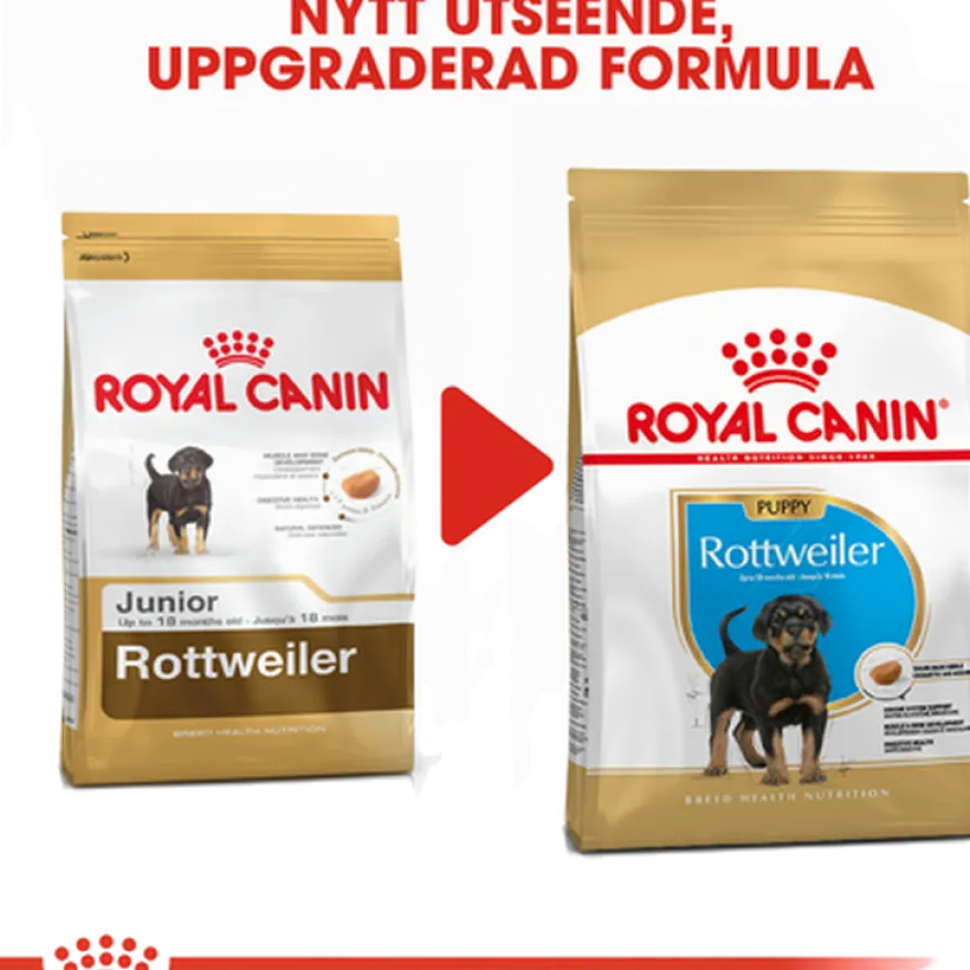 Rottweiler valp tørrfôr for valp 12 kg