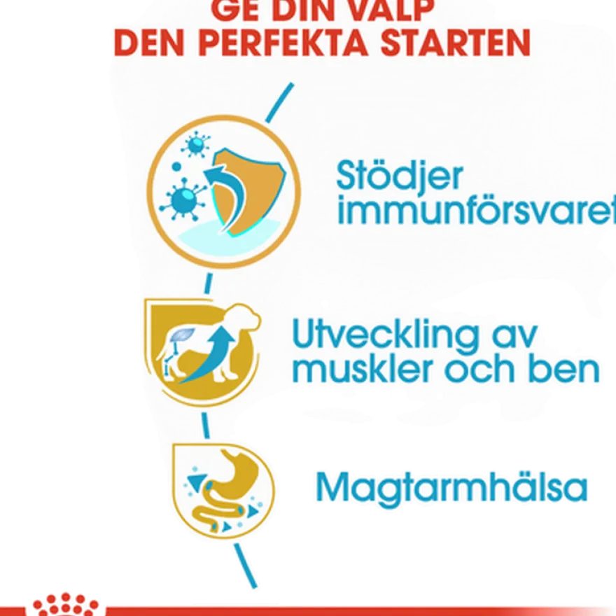 Rottweiler valp tørrfôr for valp 12 kg